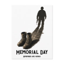 Stiller Mut – Memorial Day Hommage Soldier Shadow