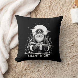 Stiller Nacht Santa Weihnachten Militär Veteran Kissen