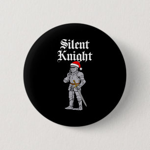 Stiller Santa Ritter Weihnachten Mittelalter Kostü Button