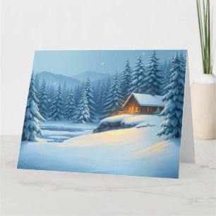 Stiller Schnee Karte