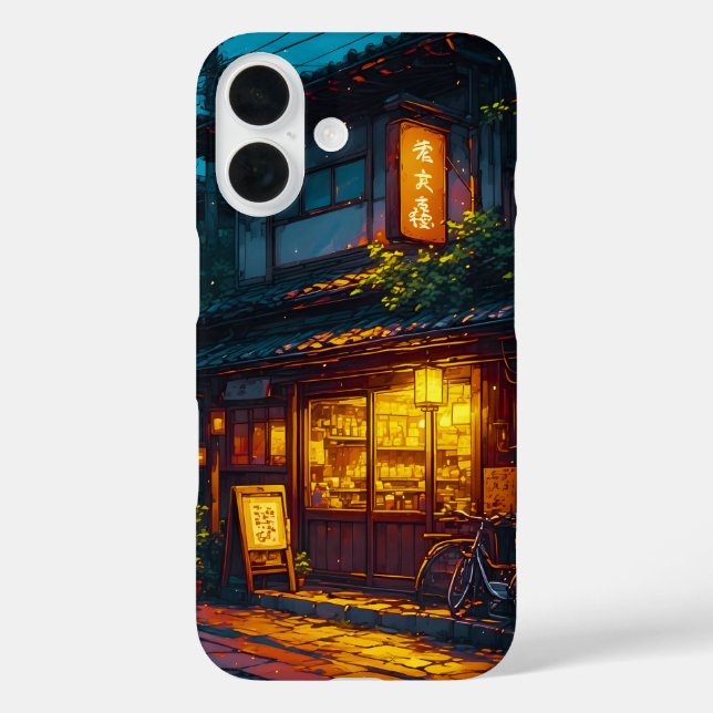 Stiller Straßenladen Case-Mate iPhone Hülle (Rückseite)