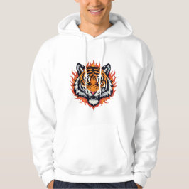 Stiller Tiger – Präzision und Kraft Hoodie