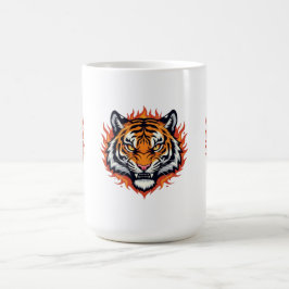 Stiller Tiger – Präzision und Kraft Kaffeetasse