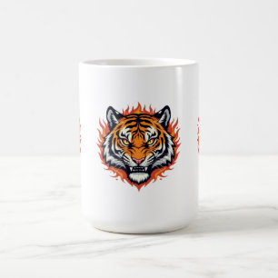 Stiller Tiger – Präzision und Kraft Kaffeetasse