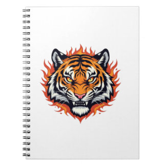 Stiller Tiger – Präzision und Kraft Notizblock