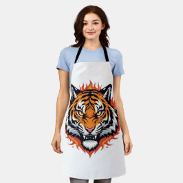 Stiller Tiger – Präzision und Kraft Schürze