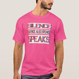 stiller Zitat-Junge T-Shirt