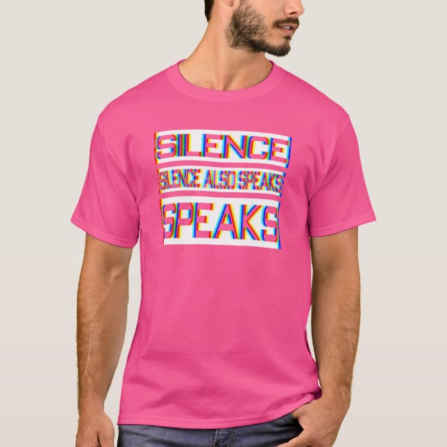 stiller Zitat-Junge T-Shirt (Vorderseite)