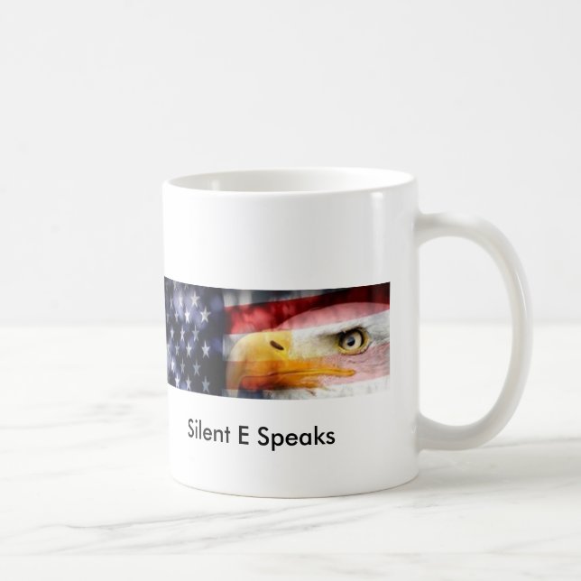 Stilles E spricht Kaffee-Tassen Tasse (Rechts)