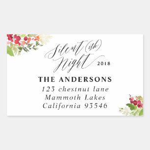 Stilles (ish) rechteckiger aufkleber