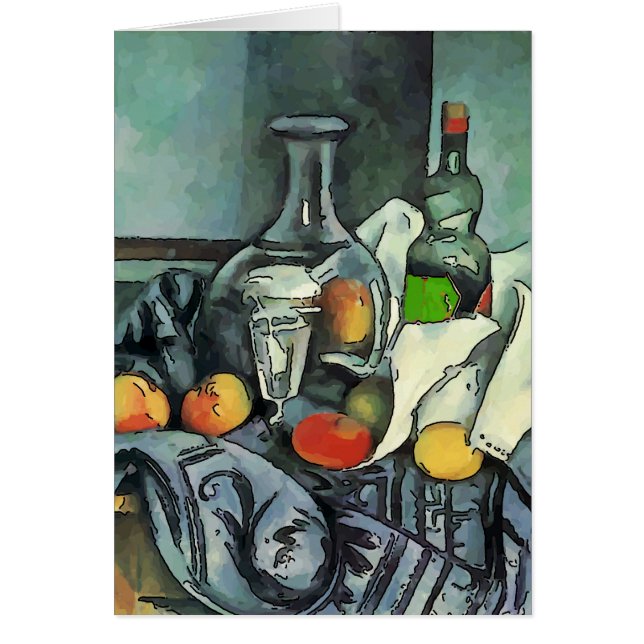 Stilles Leben, Äpfel am Tisch (Vorne)