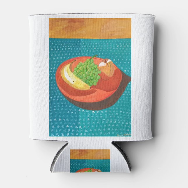 Stilles Leben - Früchte auf der Platte Dosenkühler (Vorderseite)