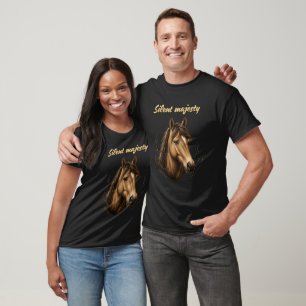 Stilles Majestät Pferd T-Shirt