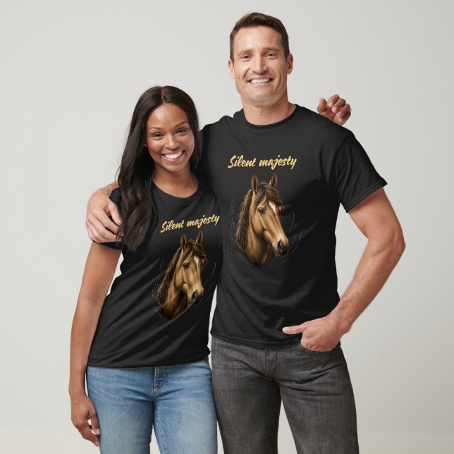 Stilles Majestät Pferd T-Shirt  (Unisex)