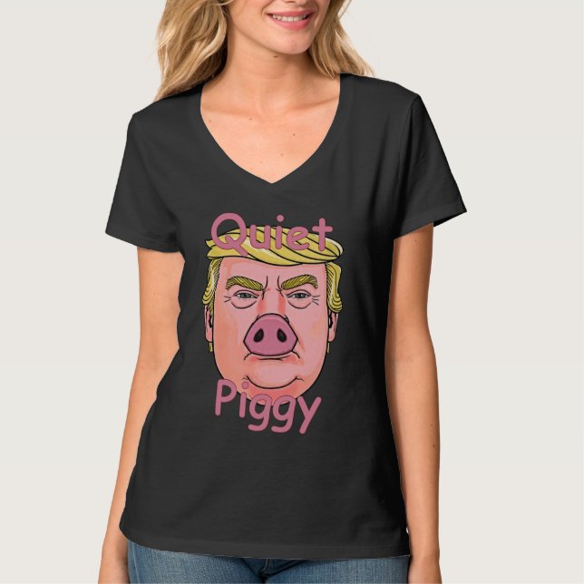 Stilles Schweinchen T-Shirt (Vorderseite)