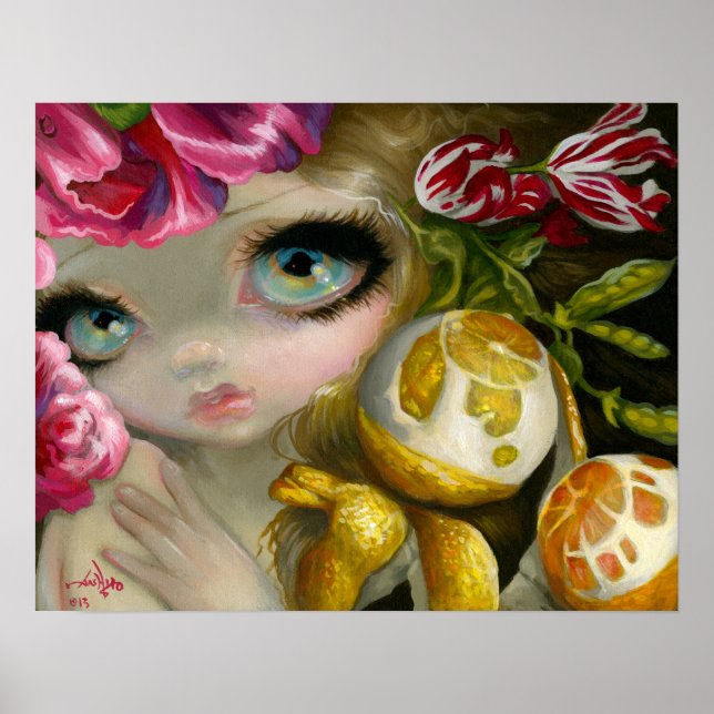 Stilleven III: Citroen ART PRINT Pop lebt noch Poster (Vorne)