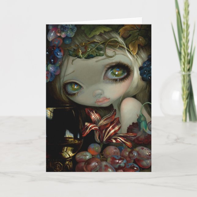 "Stilleven V:  Roemer" Gruß-Karte Karte (Vorderseite)