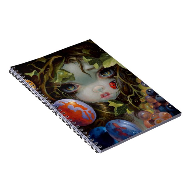 "Stilleven VIII: Lieveheersbeestje" Notizbuch Notizblock (Rechte Seite)