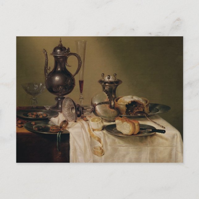 Stillleben, 1642 postkarte (Vorderseite)