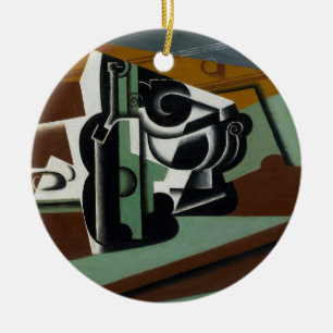 Stillleben, 1917 (Öl auf Platte) Keramikornament