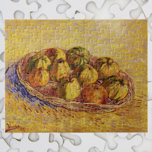 Stillleben, Äpfelkörbe von Vincent van Gogh Puzzle