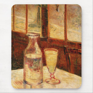 Stillleben bei Absinthe von Vincent van Gogh Mousepad