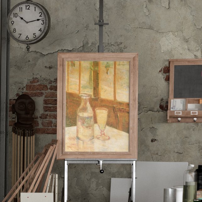 Stillleben bei Absinthe von Vincent van Gogh Poster (Von Creator hochgeladen)