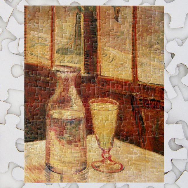Stillleben bei Absinthe von Vincent van Gogh Puzzle (Von Creator hochgeladen)