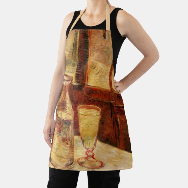 Stillleben bei Absinthe von Vincent van Gogh Schürze (InSitu)