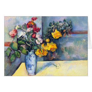 Stillleben Blume in einer Vase von Paul Cezanne