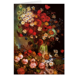 Stillleben Blume in einer Vase von Vincent van Gog