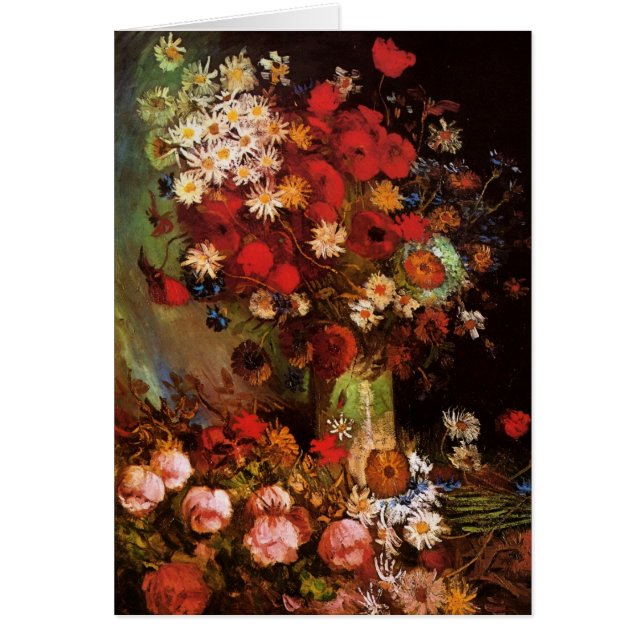 Stillleben Blume in einer Vase von Vincent van Gog (Vorne)