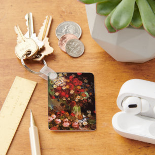 Stillleben Blume in einer Vase von Vincent van Gog Schlüsselanhänger