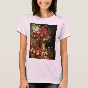 Stillleben Blume in einer Vase von Vincent van Gog T-Shirt