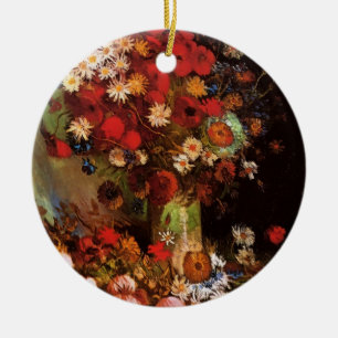 Stillleben Blumen in einer Vase von Vincent van Go Keramikornament