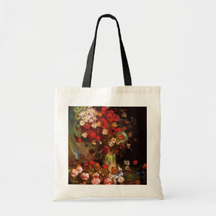 Stillleben Blumen in einer Vase von Vincent van Go Tragetasche