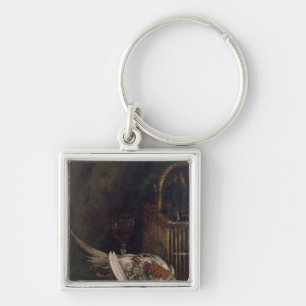 Stillleben Claude Monets   mit einem Fasan, c.1861 Schlüsselanhänger