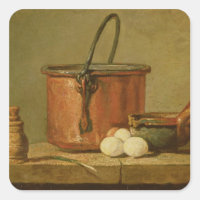 Stillleben der Küchenherde, Cauldron