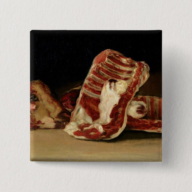 Stillleben Francisco Jose de Goya y Lucientes | Button (Vorderseite)