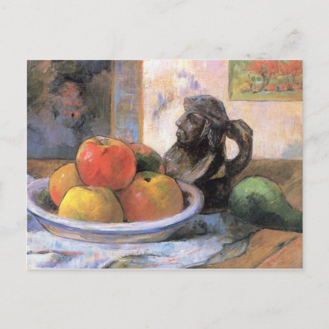 Stillleben Frucht - Paul Gauguin Postkarte (Vorderseite)