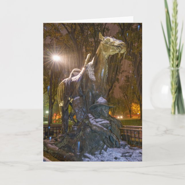 Stillleben, gefroren feiertagskarte (Vorderseite)