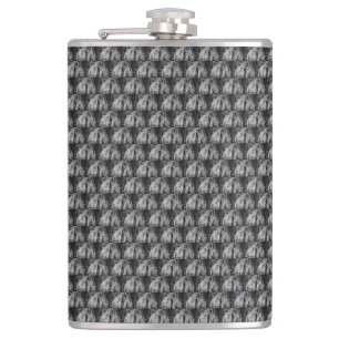 Stillleben Heimflasche Flachmann