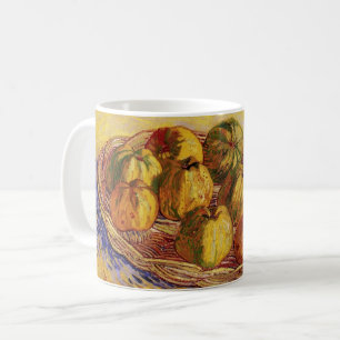 Stillleben, Korb mit Äpfeln von Vincent van Gogh Kaffeetasse