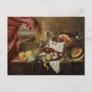 Stillleben-Kunstpostkarte Postkarte