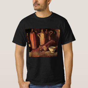 Stillleben mit 4 Steinkrügen von Vincent van Gogh T-Shirt