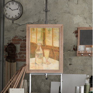 Stillleben mit Absinth von Vincent van Gogh Poster