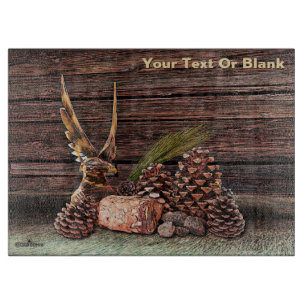 Stillleben mit Adler Schneidebrett