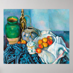 Stillleben mit Äpfeln Paul Cézanne Malerei Essen Poster