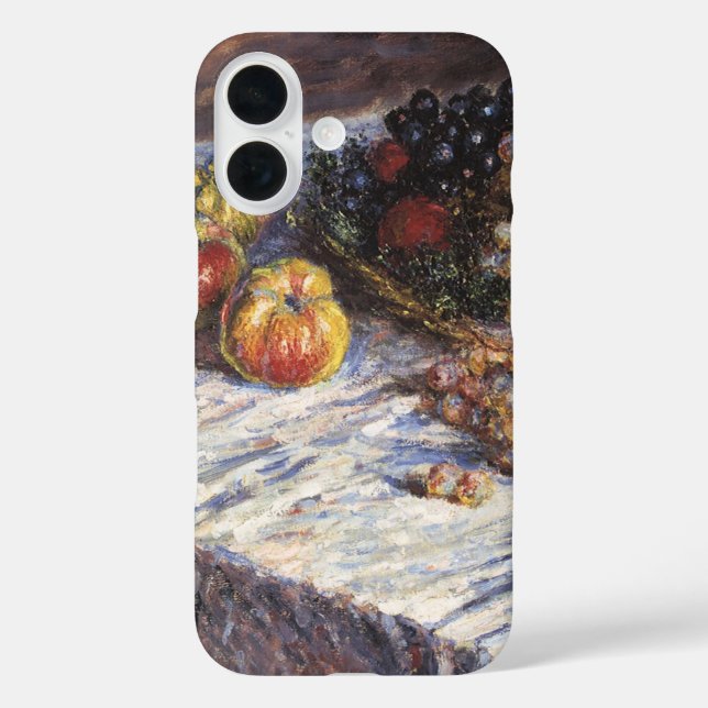 Stillleben mit Äpfeln und Trauben von Claude Monet Case-Mate iPhone Hülle (Rückseite)