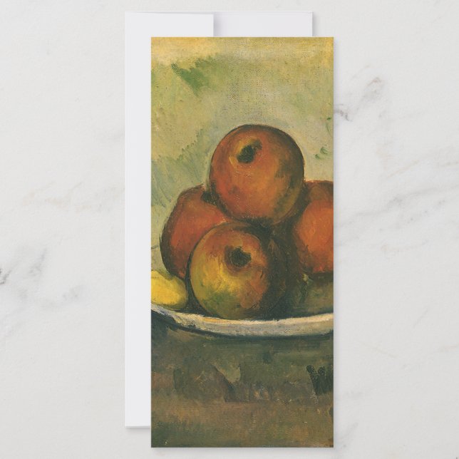 Stillleben mit Äpfeln von Paul Cezanne (Vorderseite)